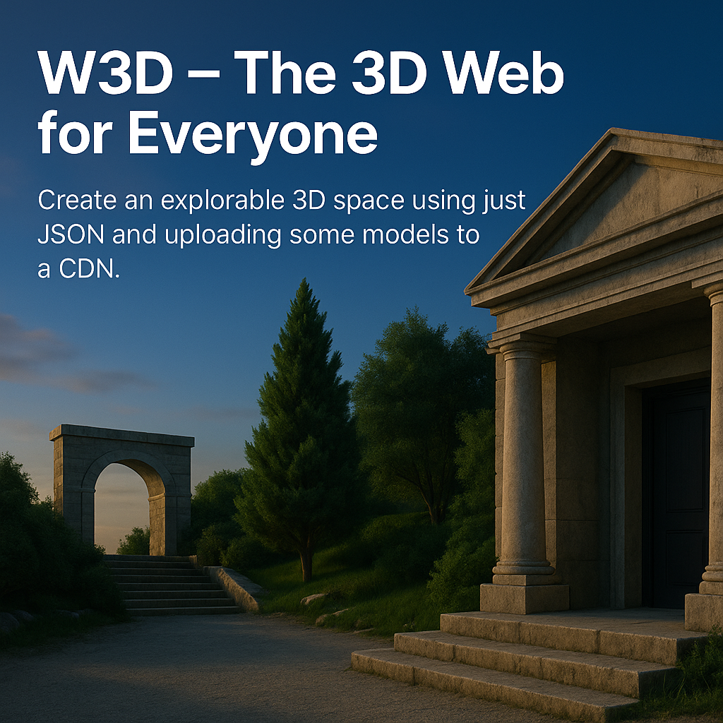 W3D – The 3D Web for Everyone